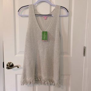 NWT Lilly Pulitzer knot tank top
